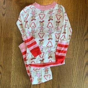 Hanna Andersson pajama set girls size 4